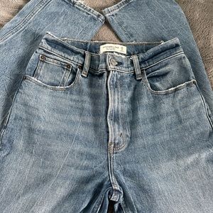 Abercrombie jeans 90s straight ultra high rise